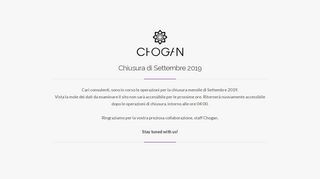 
                            2. Catalogo - Chogan - Sito ufficiale