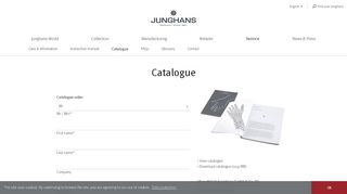 
                            7. Catalogue - Uhrenfabrik Junghans