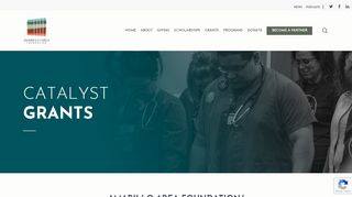 
                            3. Catalyst Grants Application - Amarillo Area Foundation