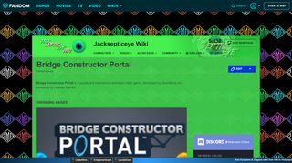 
                            7. Category:Bridge Constructor Portal | Jacksepticeye Wiki | FANDOM ...