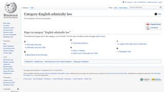 
                            6. Category:English admiralty law - Wikipedia