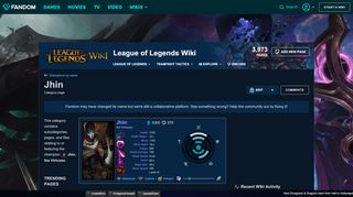 
                            7. Category:Jhin | League of Legends Wiki | FANDOM powered by ...