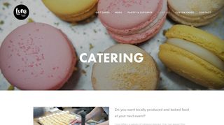 
                            4. Catering — Luna Bakery & Cafe