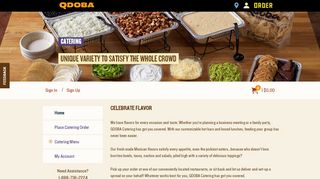 
                            6. catering.qdoba.com | Home