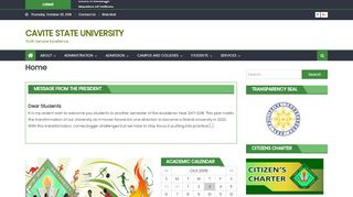 
                            9. Cavite State University – Truth Service Excellence