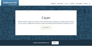 
                            7. Cayan | Authorize.Net