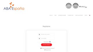 
                            4. CB Login - ABA España