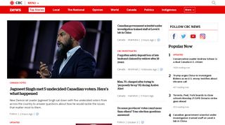 
                            8. CBC News - Latest Canada, World, Entertainment and Business News
