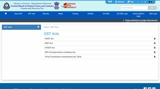 
                            2. CBEC ACES-GST :: GST Acts - CBIC GST