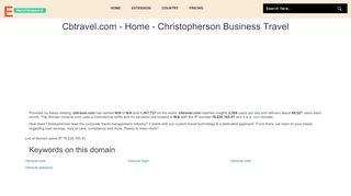 
                            9. Cbtravel.com - Home - Christopherson Business …