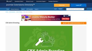 
                            8. CBX Admin Branding - extensions.joomla.org