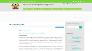 
                            7. CCA145 : KenGen – Kenya Climate Change Knowledge Portal