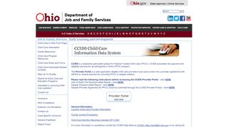 
                            2. CCIDS - Ohio Department of Job and Family Services - Ohio.gov