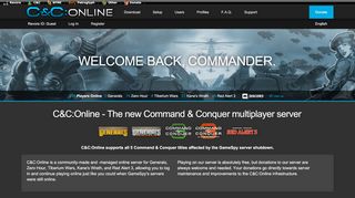 
                            3. C&C:Online - Command & Conquer online multiplayer server