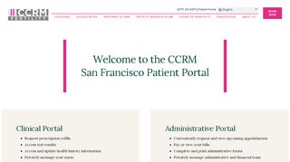
                            7. CCRM San Francisco CA Patient Portal | CCRM Fertility Clinic