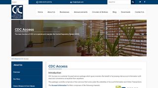 
                            5. CDC Access | CDC