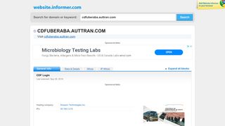 
                            4. cdfuberaba.auttran.com at Website Informer. CDF Login. Visit ...