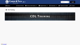 
                            6. CDL Training - Career and Technology Center