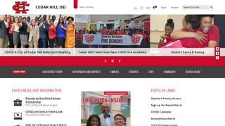 
                            1. Cedar Hill ISD / CHISD Homepage