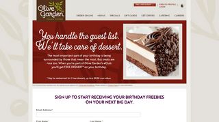 
                            6. Celebrate Your Birthday Meal at Olive Garden Italian ...