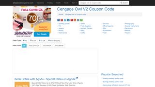 
                            6. Cengage Owl V2 Coupon Code - allspecialcoupons.com