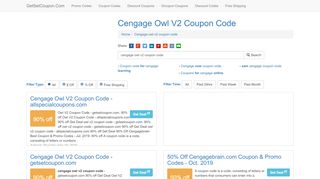 
                            8. Cengage Owl V2 Coupon Code - getsetcoupon.com