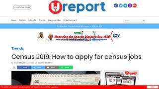 
                            3. Census 2019: How to apply for census jobs - The Standard