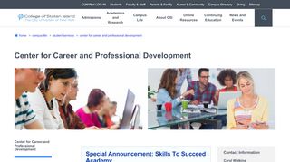 
                            6. Center for Career and Professional Development | Student Services ...