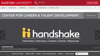 
                            4. Center for Career & Talent Development | Radford University