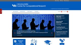 
                            4. Center for Computational Research - University at Buffalo
