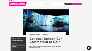 
                            6. Centraal Beheer, Car Commercial to Go | Contagious