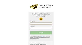 
                            3. Central Authentication Service Login - Wichita State …