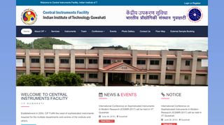 
                            2. Central Instruments Facility, Indian Institite of ... - IIT Guwahati