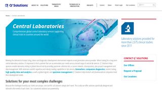 
                            1. Central Laboratories - Q2 Solutions