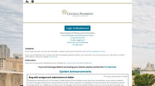 
                            1. Central Piedmont Community College - Blackboard Learn