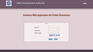 
                            4. Central Public Grievances Portal, DDA