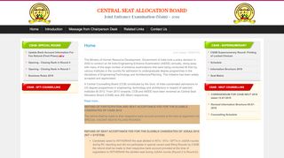 
                            6. Central Seat Allocation Board - csab.nic.in