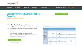 
                            7. Central Server and Administration Console | Dameware