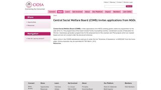
                            9. Central Social Welfare Board (CSWB) invites applications ...