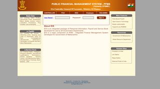 
                            2. CentralEIS- DDO Login - PFMS