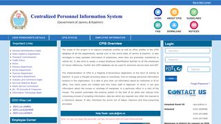 
                            4. Centralized Personnel Information System - JK CPIS