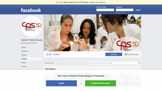 
                            5. Centro Paula Souza - Videos | Facebook