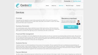 
                            8. CentroBill.com - E-commerce billing services