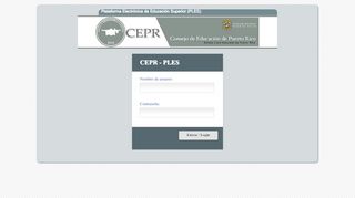 
                            3. CEPR Login