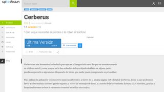 
                            8. Cerberus 3.6.1 para Android - Descargar