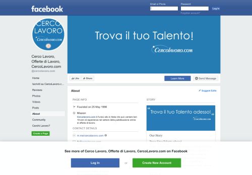 
                            6. Cerco Lavoro, Offerte di Lavoro, CercoLavoro.com - About ...