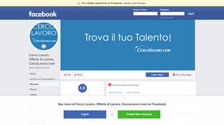 
                            5. Cerco Lavoro, Offerte di Lavoro, CercoLavoro.com - Reviews ...