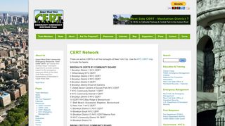 
                            6. CERT Network – Upper West Side CERT