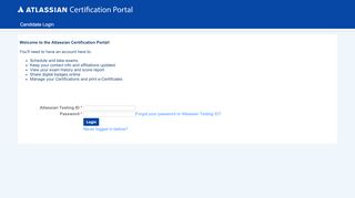 
                            3. Certification Portal login - certmetrics.com