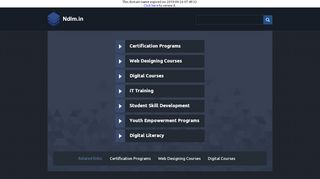 
                            4. Certified Canidate Type - NDLM